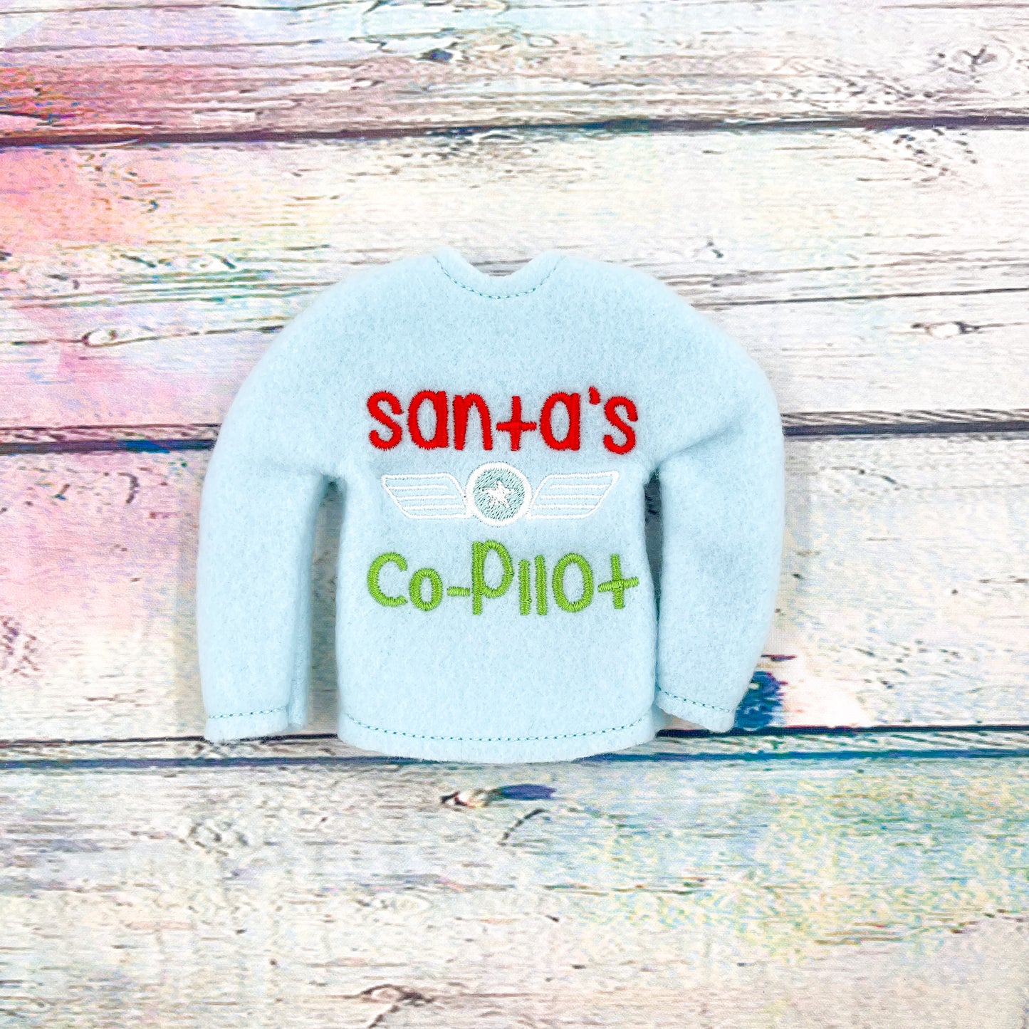 Santa's Co-Pilot Elf Sweater