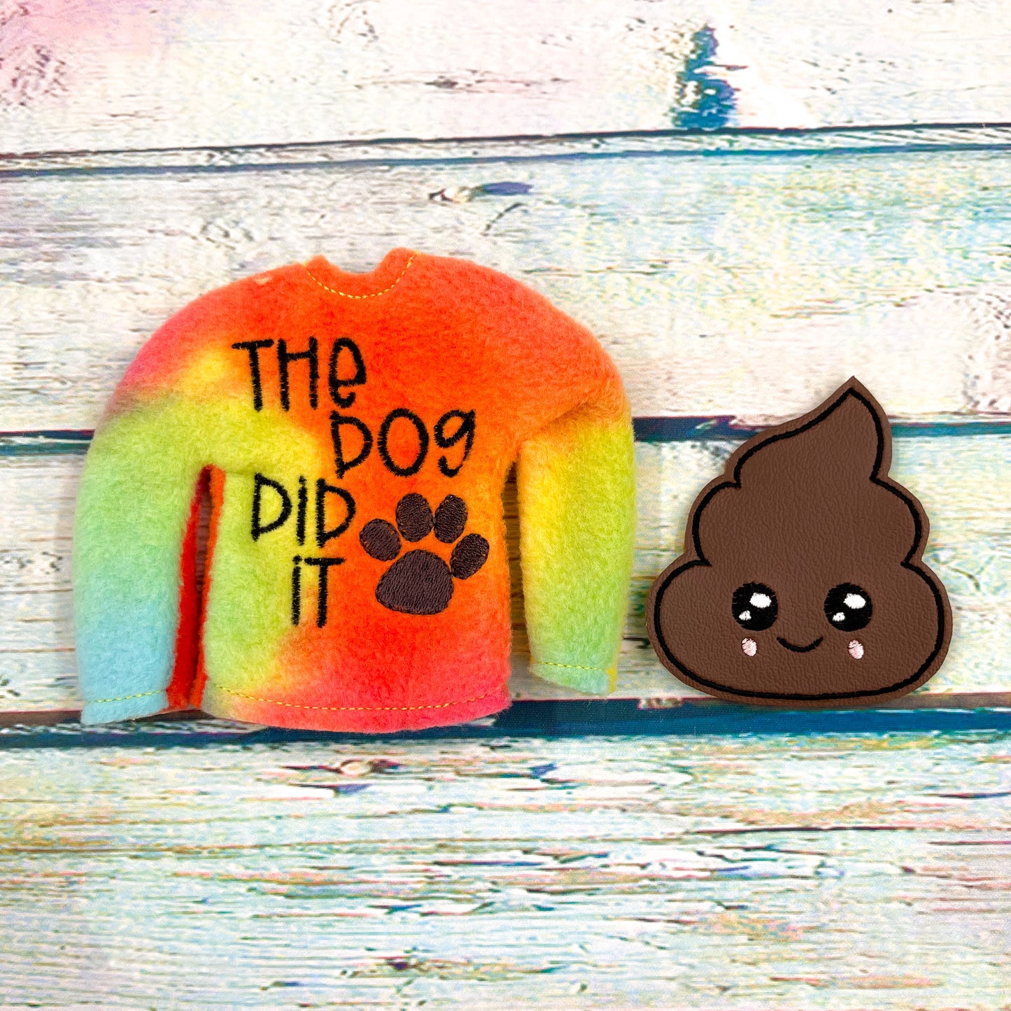 The Dog Did It Elf Sweater