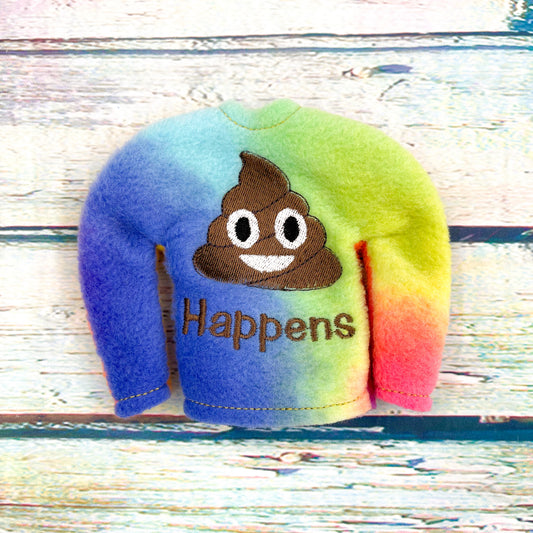 Poop Happens Elf Sweater